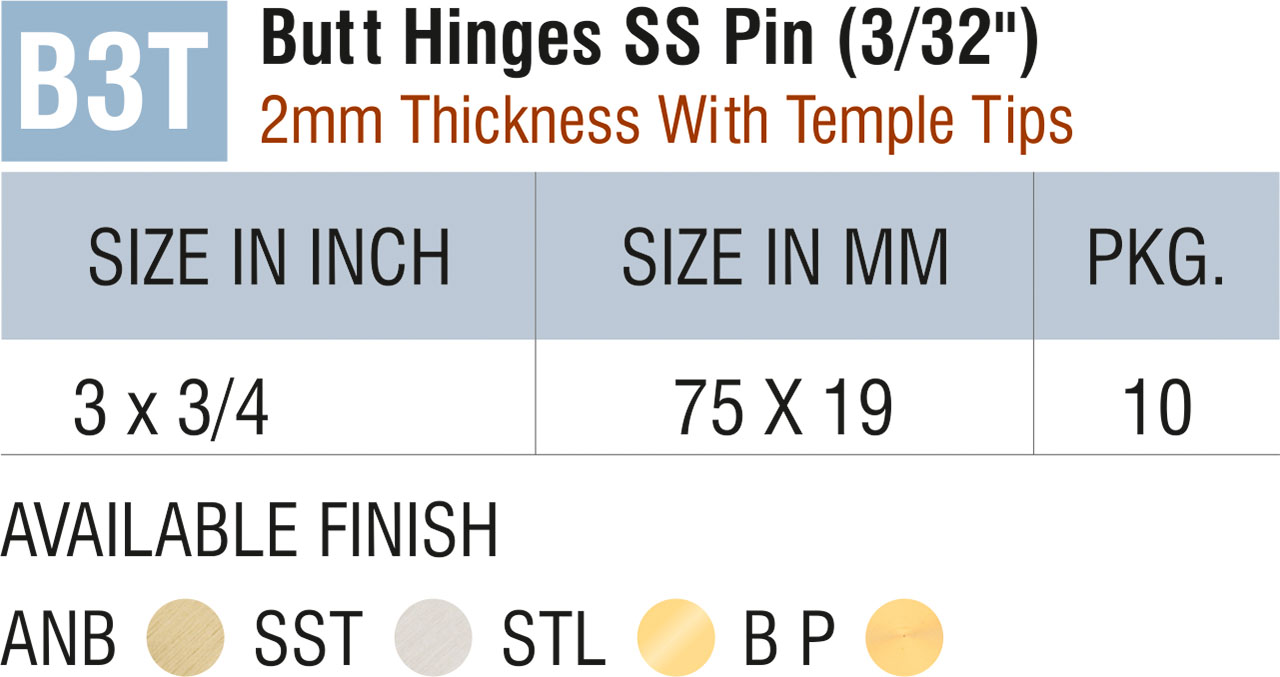 Brass Hinges