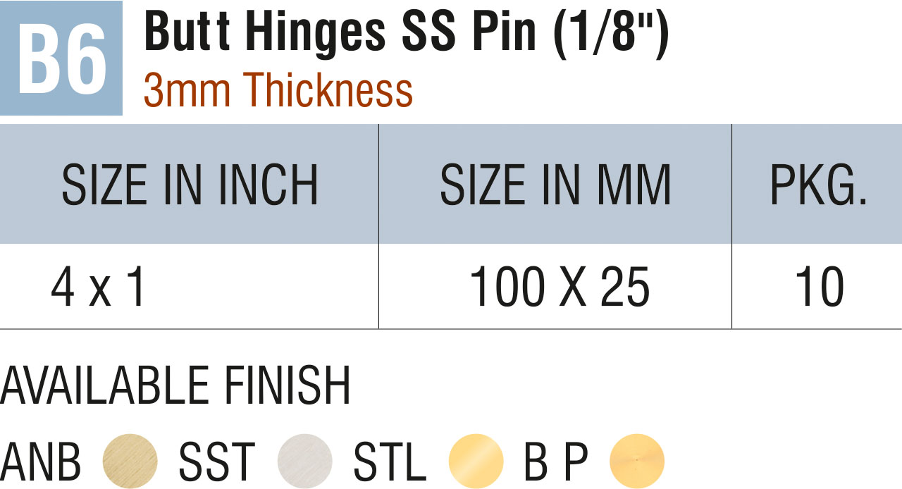 Brass Hinges