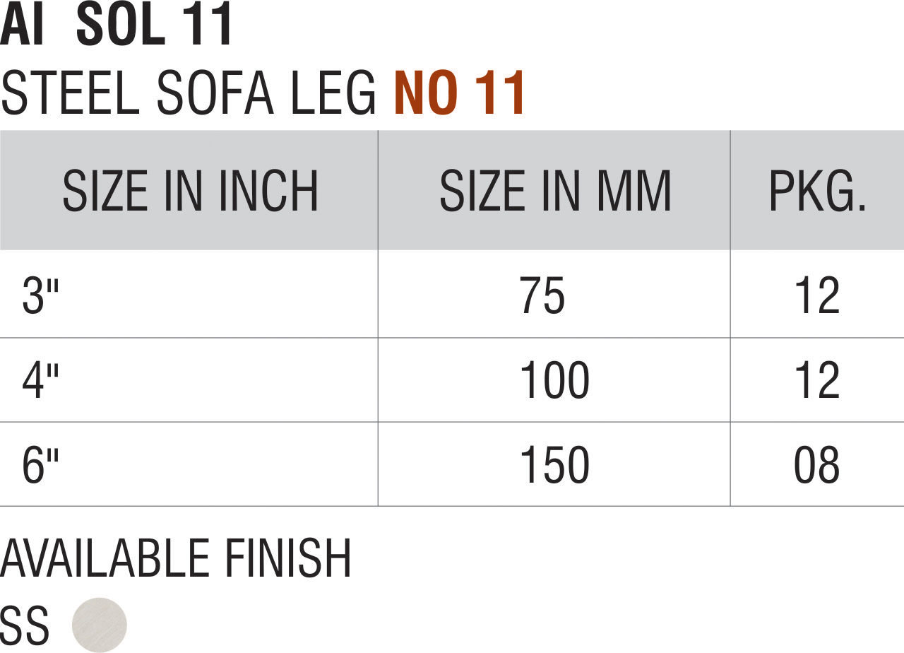 Sofa Leg