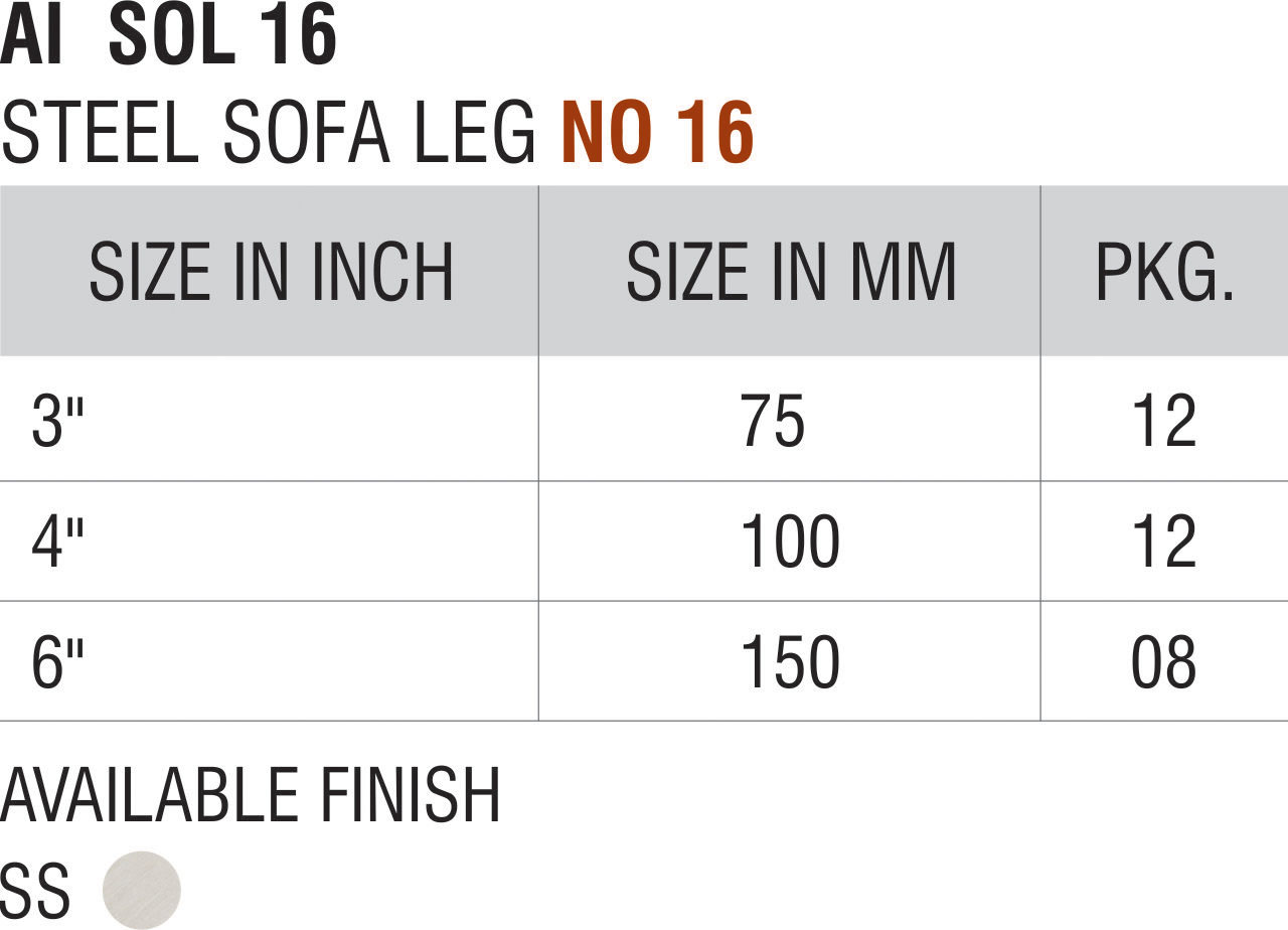 Sofa Leg