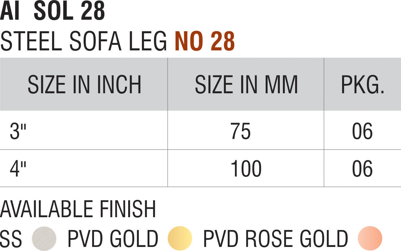 Sofa Leg